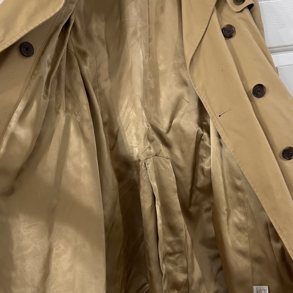 JCrew Tan Trench Coat - Picture 3 of 9